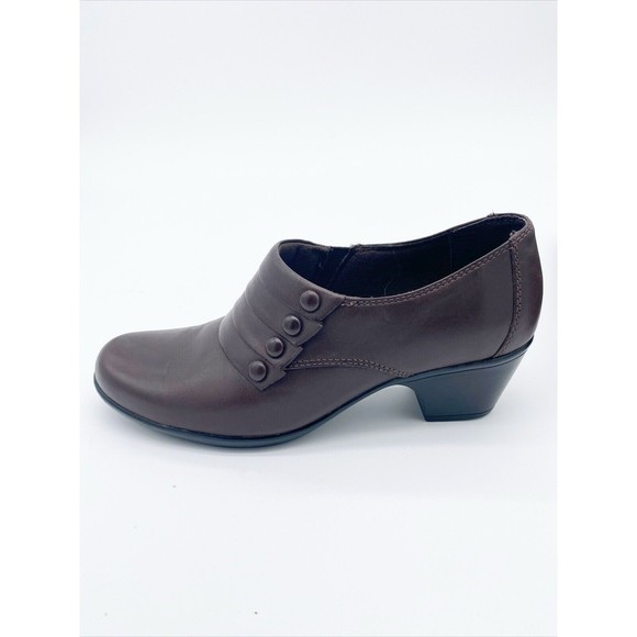 Clarks Bendables #16260 Women’s Brown Ankle Boots Size 8 - Picture 4 of 13